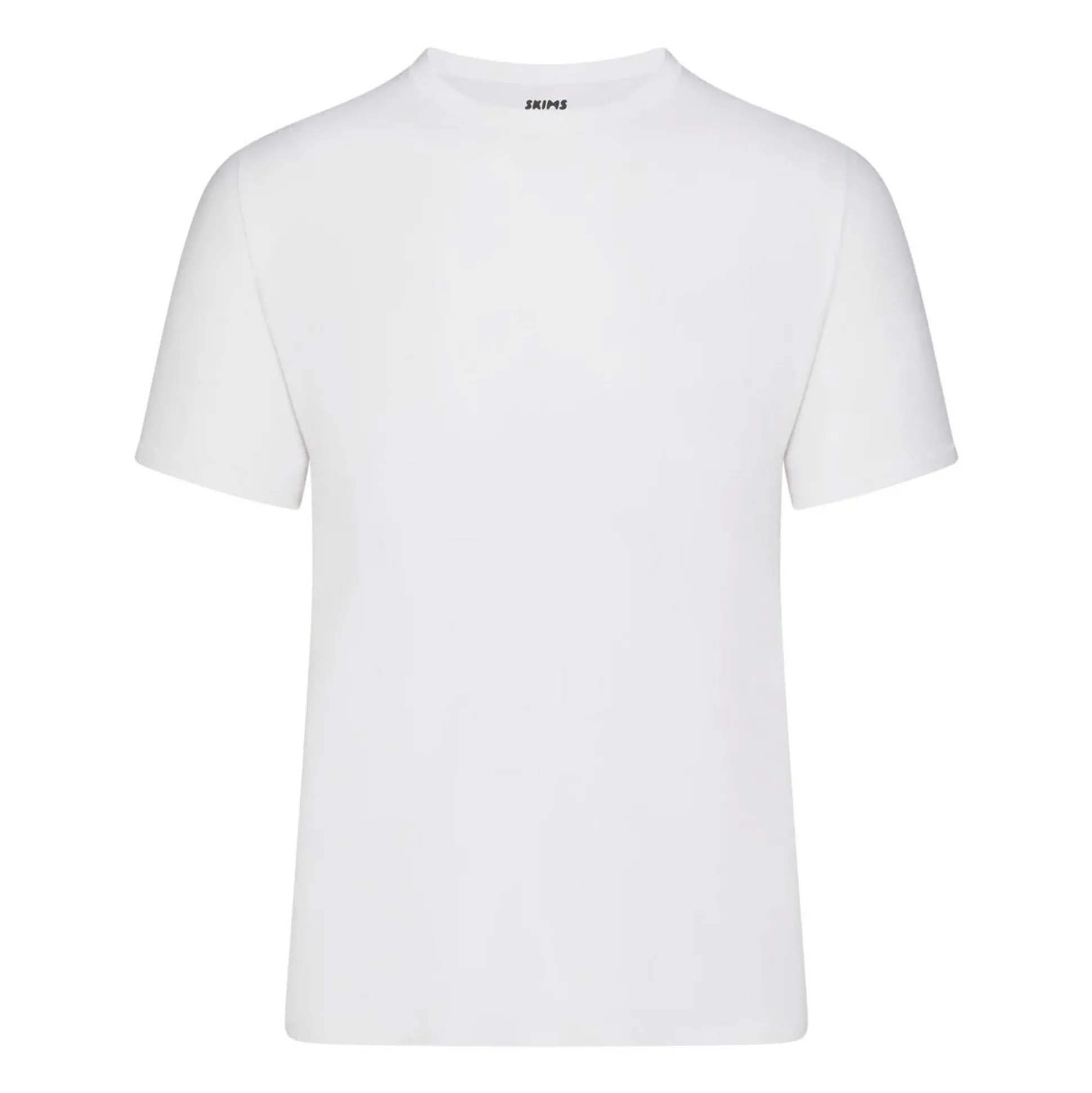 SKIMS COTTON MENS T-SHIRT | CHALK