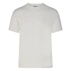 SKIMS COTTON MENS T-SHIRT | LIGHT HEATHER GREY