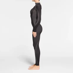 SKIMS FIRST LAYERS ZIP FRONT CATSUIT | ONYX