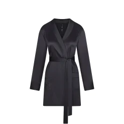 SKIMS HOTEL SHINE ROBE | ASH