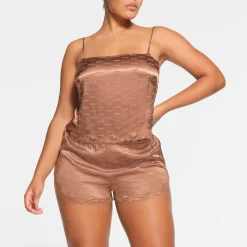 SKIMS JACQUARD LACE SHORT | JASPER