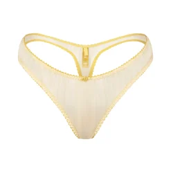 SKIMS ROMANCE DIPPED THONG | BUTTER