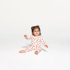 SKIMS SLEEP BABY ONESIE | RUBY AND MARBLE HEART