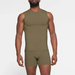 SKIMS SPORT MENS MUSCLE TANK | ARMY