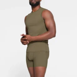 SKIMS SPORT MENS MUSCLE TANK | ARMY