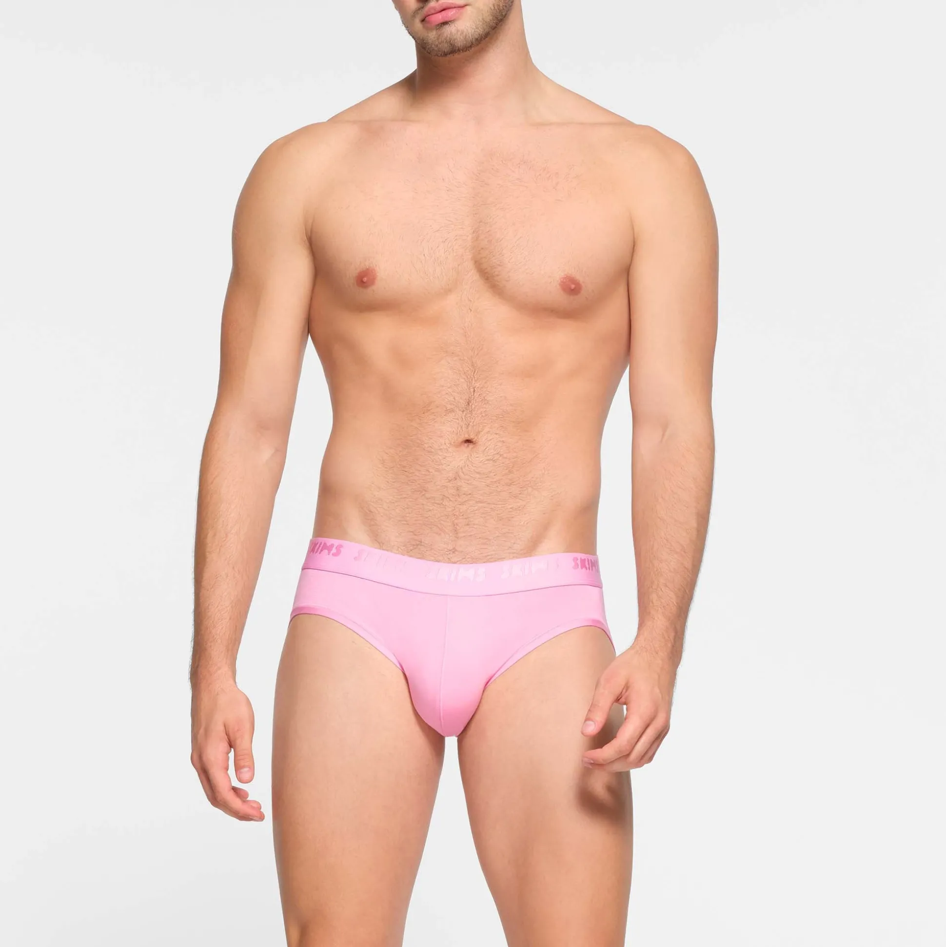 SKIMS STRETCH MENS BRIEF | BUBBLE GUM