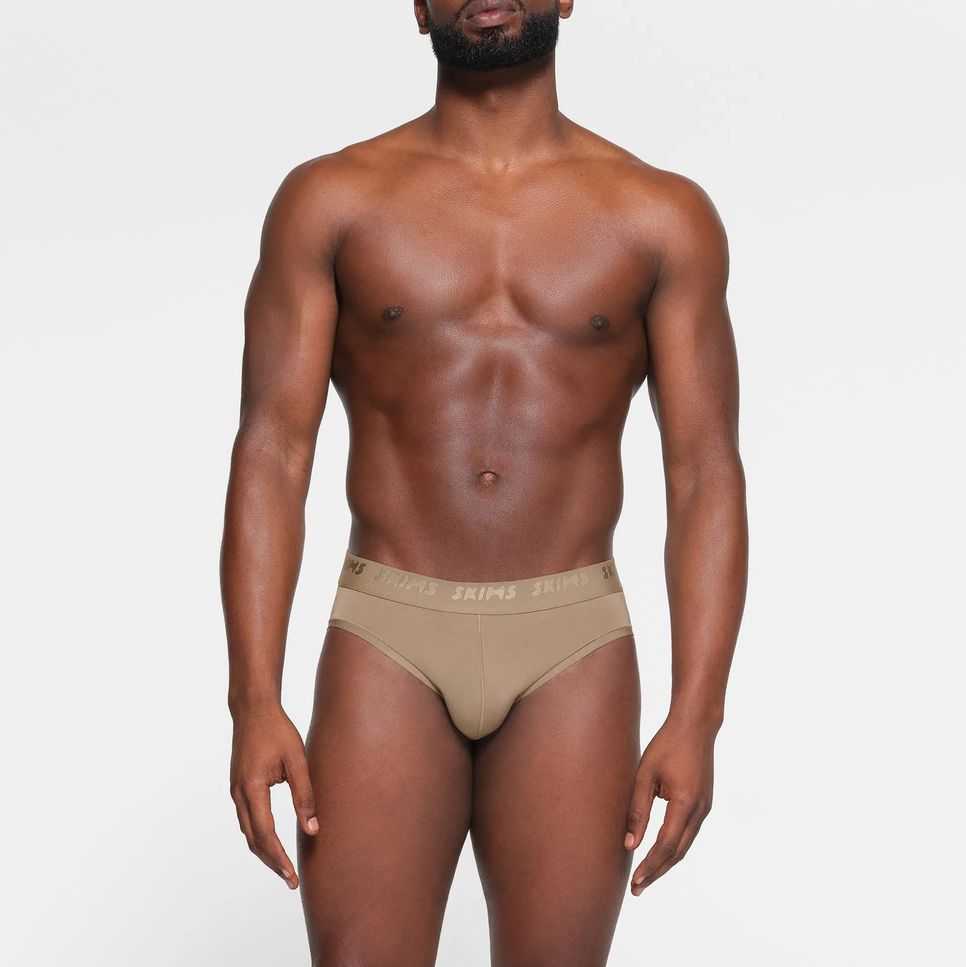 SKIMS STRETCH MENS BRIEF | DESERT