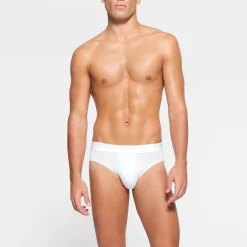 SKIMS STRETCH MENS BRIEF 3-PACK | CHALK