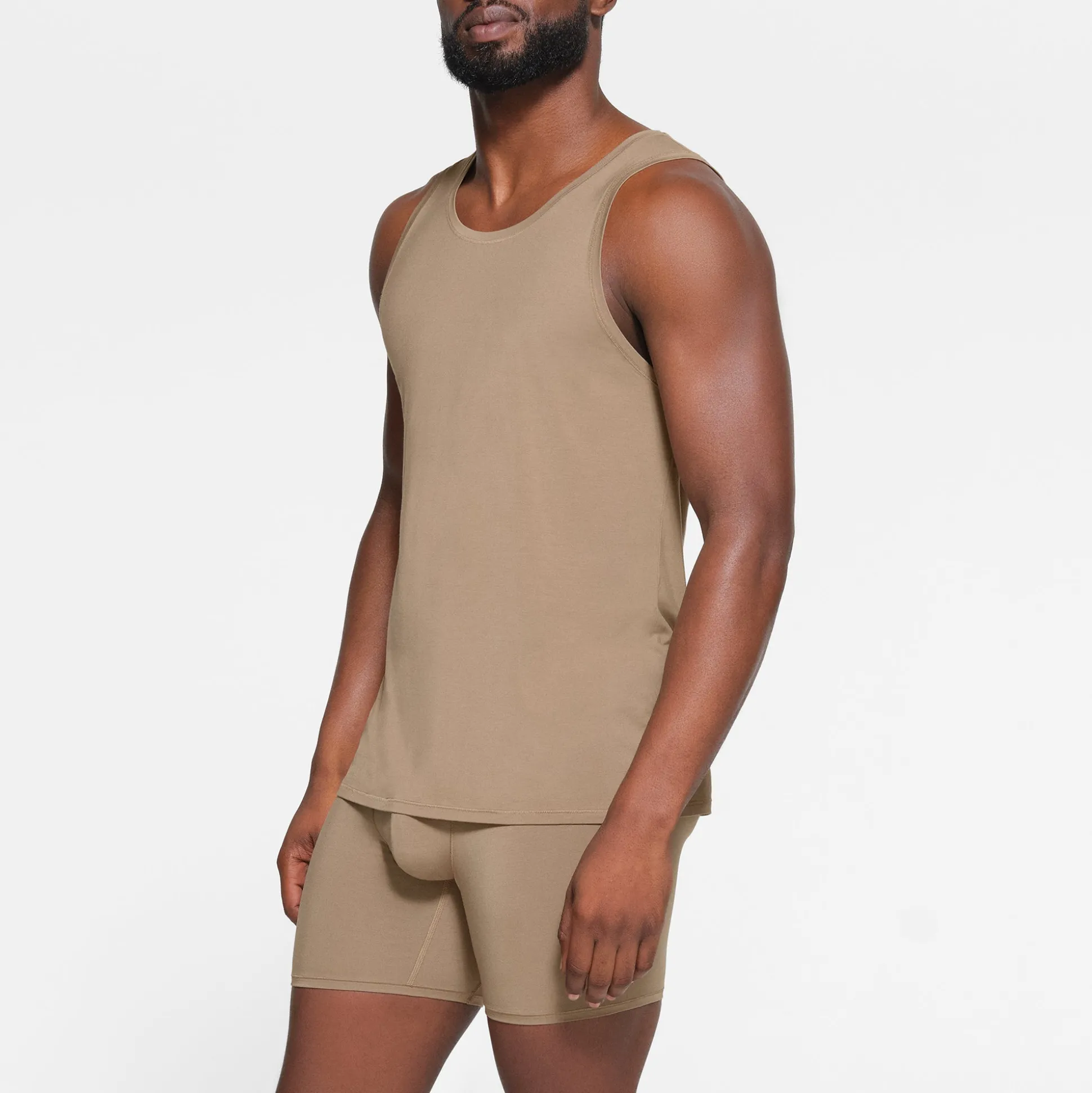 SKIMS STRETCH MENS TANK 3-PACK | DESERT MULTI
