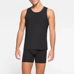 SKIMS STRETCH MENS TANK 3-PACK | OBSIDIAN