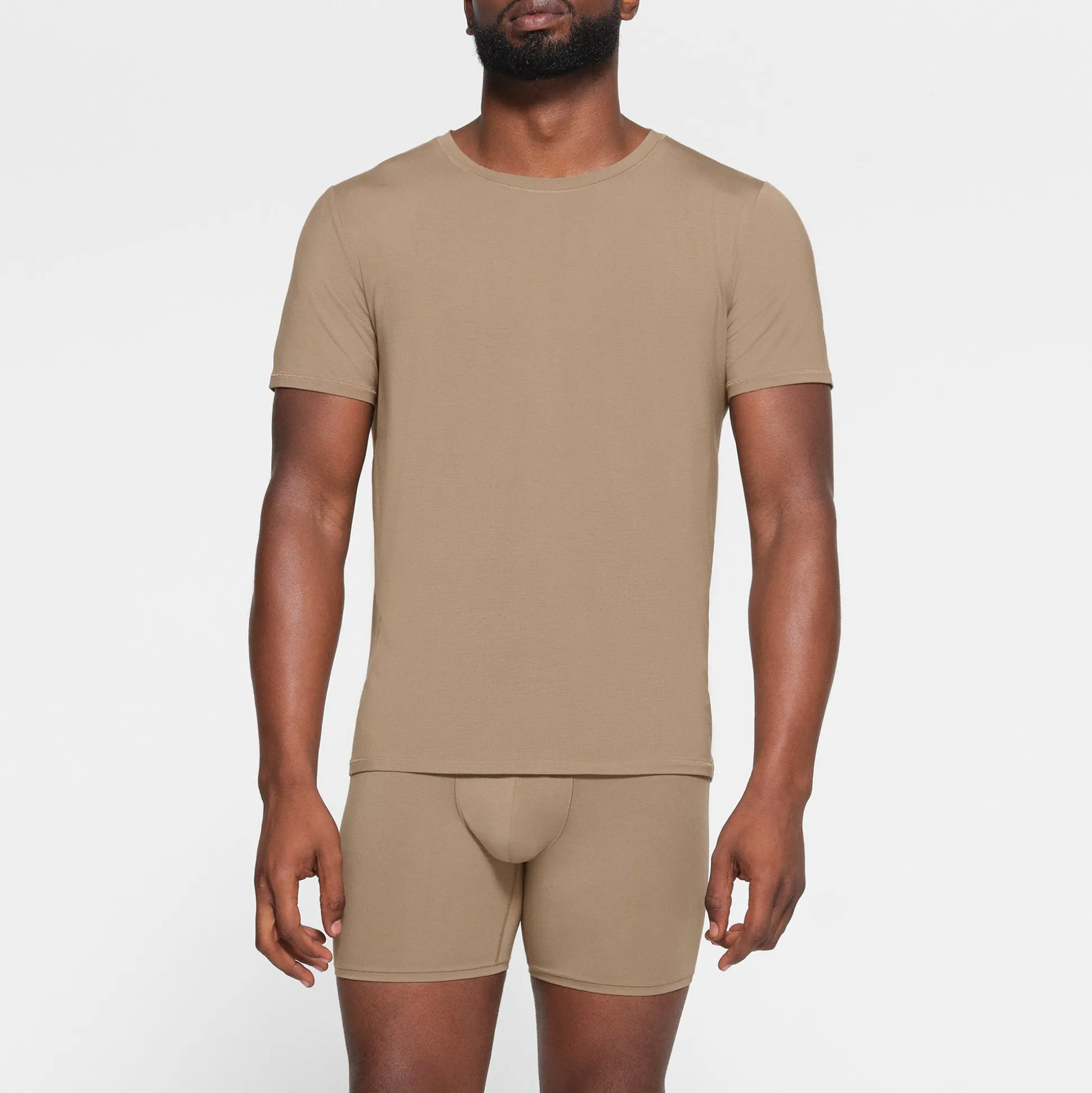 SKIMS STRETCH MENS T-SHIRT 3-PACK | DESERT MULTI