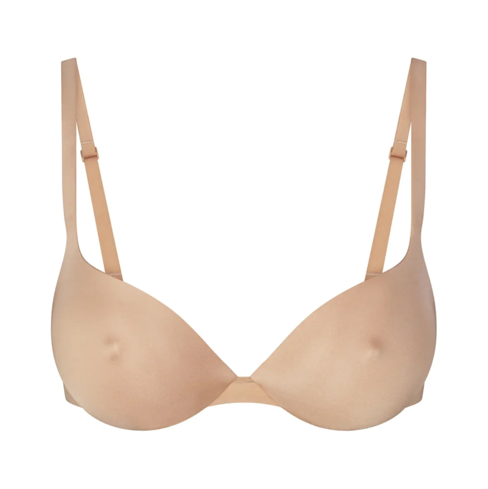 SKIMS ULTIMATE BRA NIPPLE PUSH-UP BRA | CLAY