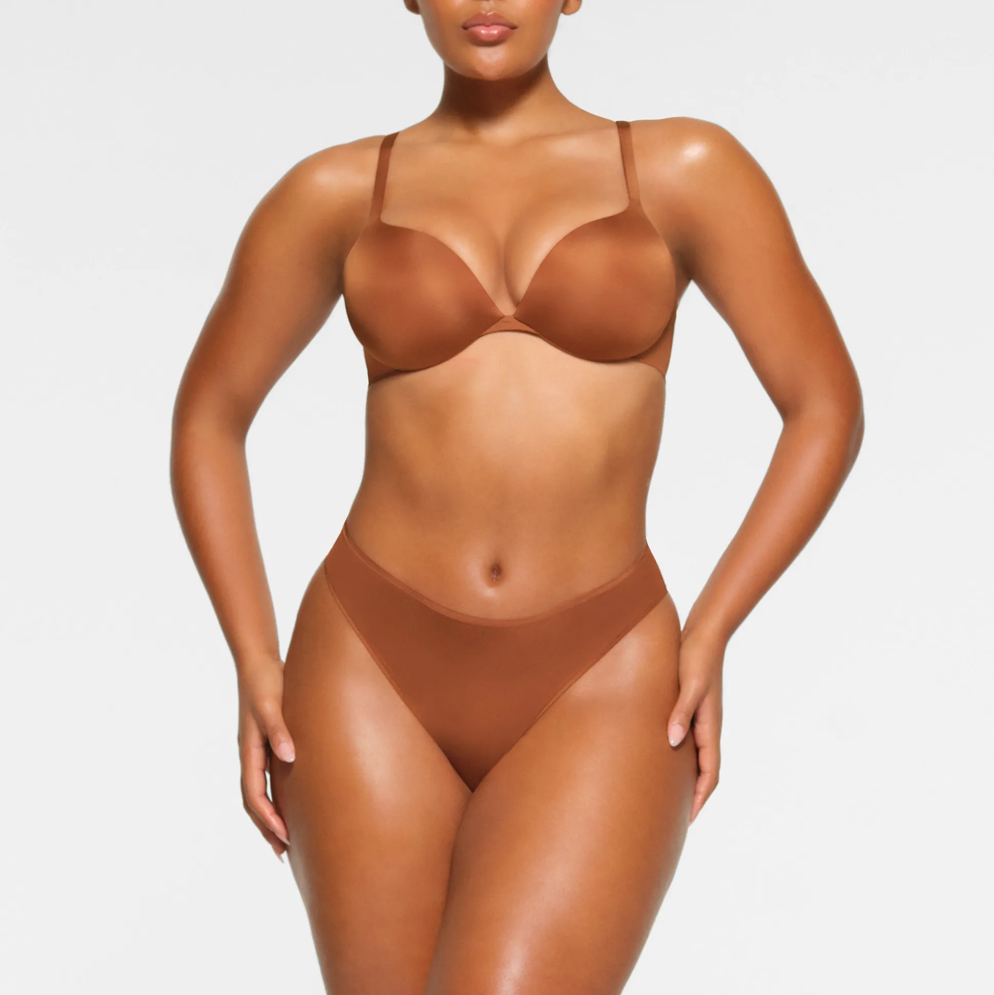 SKIMS ULTIMATE BRA TEARDROP PUSH-UP BRA | BRONZE