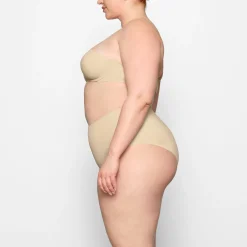 SMOOTHING INTIMATES HIGH-WAISTED BRIEF | SAND