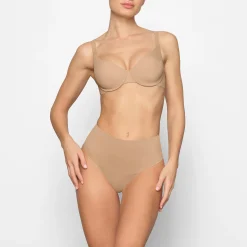 SMOOTHING INTIMATES UNLINED FULL COVERAGE BRA | CLAY