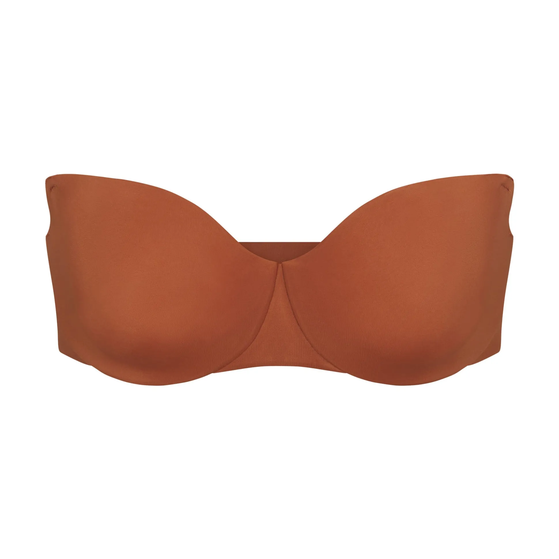 SMOOTHING INTIMATES UNLINED STRAPLESS BRA | BRONZE