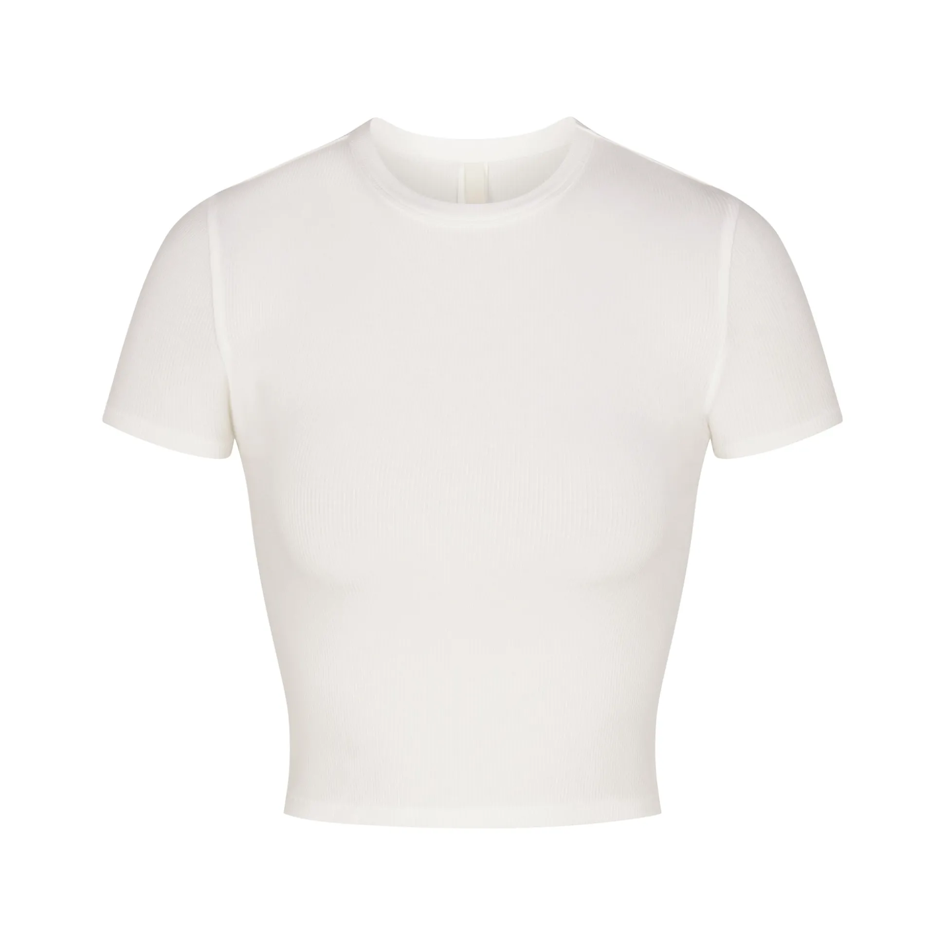 SOFT LOUNGE CROPPED T-SHIRT | MARBLE