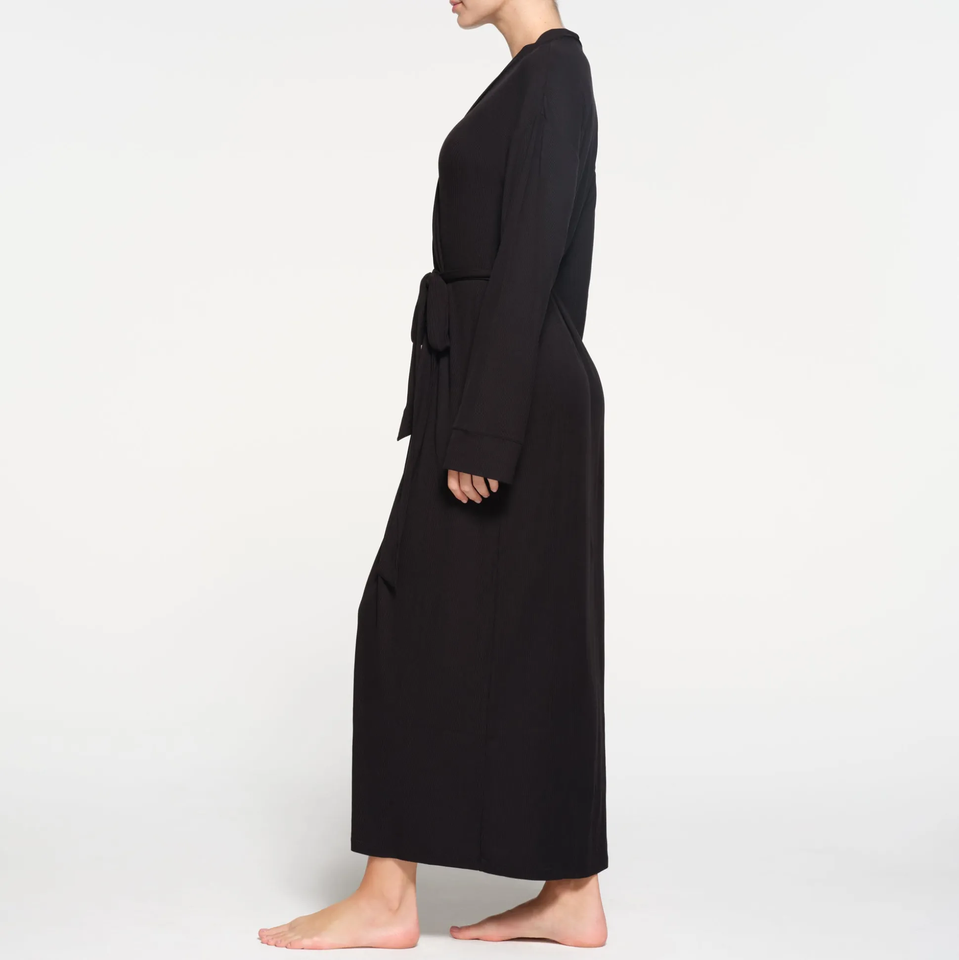 SOFT LOUNGE LONG ROBE | ONYX