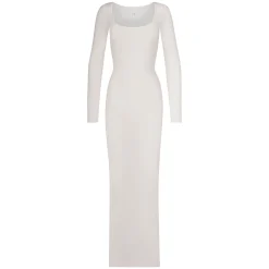SOFT LOUNGE LONG SLEEVE DRESS | MARBLE