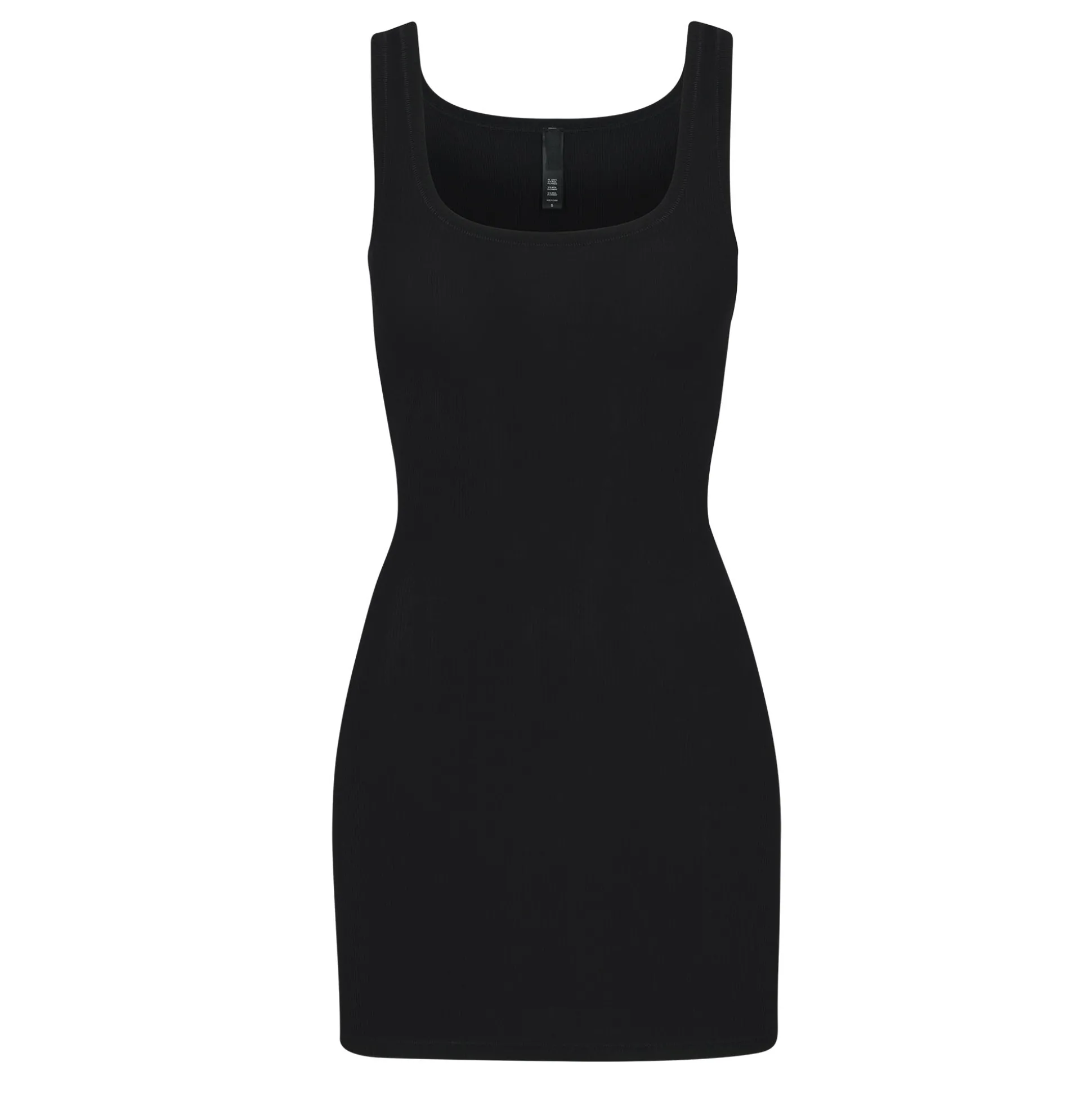 SOFT LOUNGE MINI DRESS | ONYX