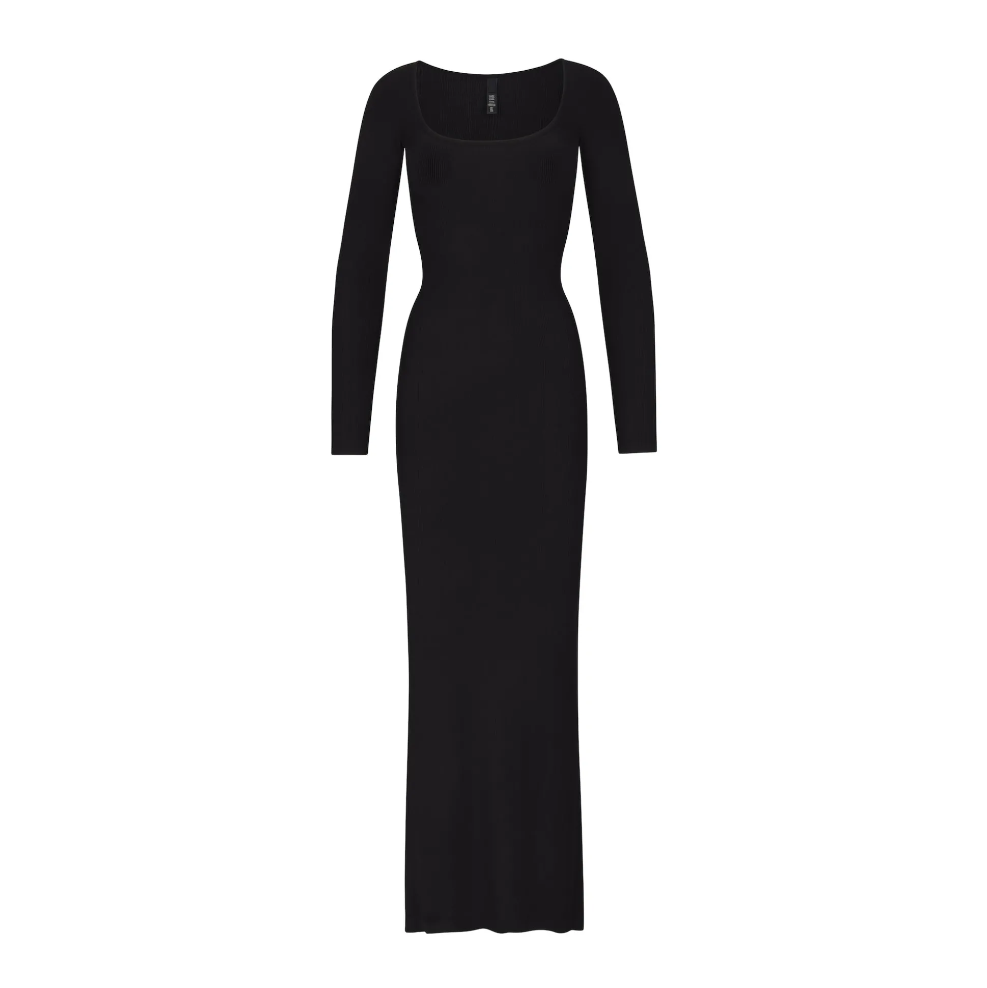 SOFT LOUNGE PETITE LONG SLEEVE DRESS | ONYX