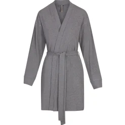 SOFT LOUNGE ROBE | HEATHER GREY