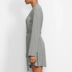 SOFT LOUNGE ROBE | HEATHER GREY