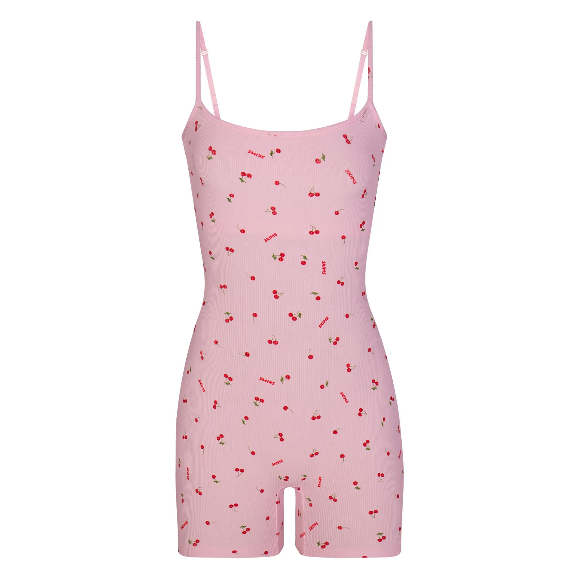 SOFT LOUNGE SCOOP ONESIE | CHERRY BLOSSOM PRINT