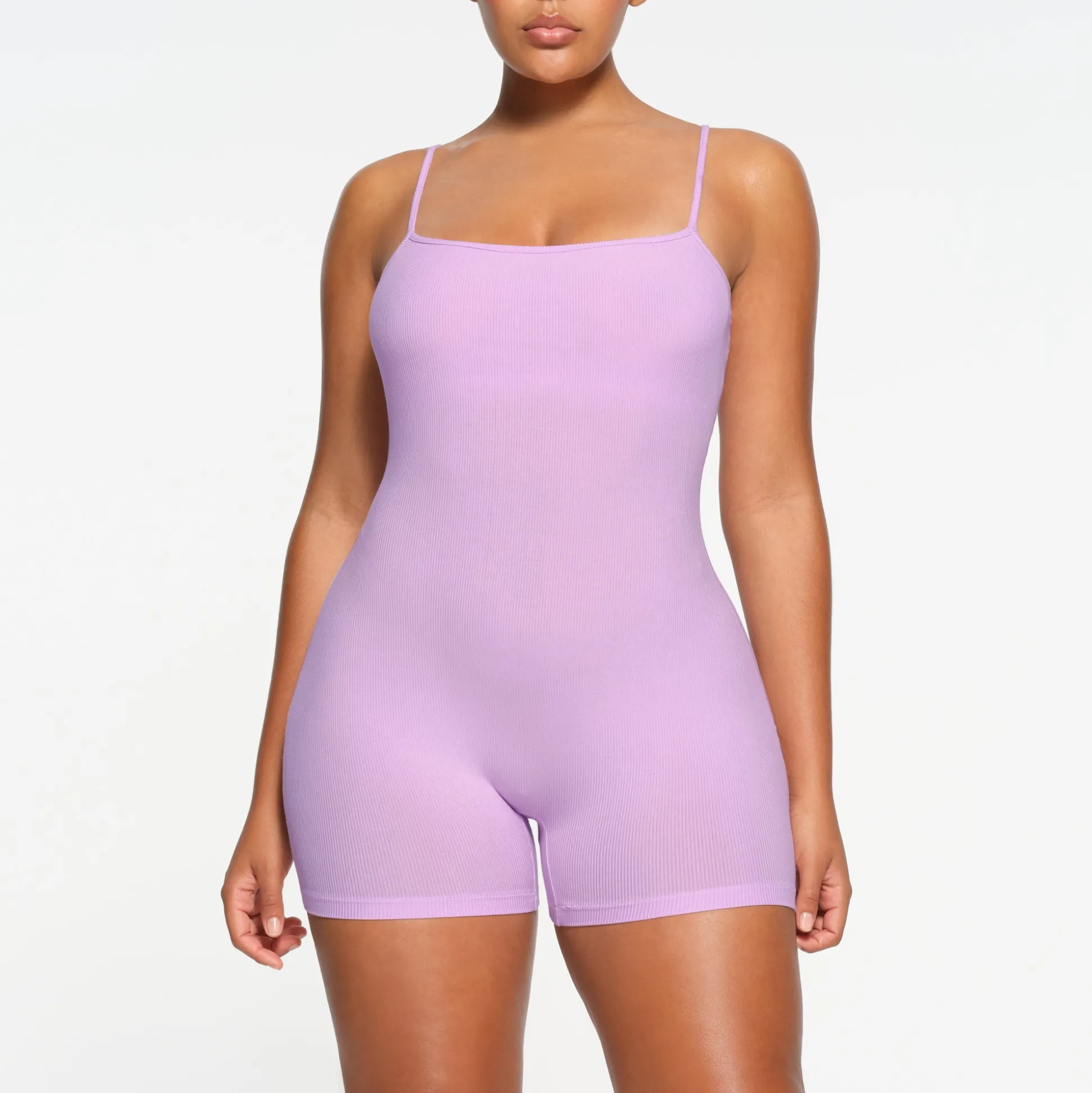 SOFT LOUNGE SCOOP ONESIE | SUGAR PLUM