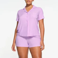 SOFT LOUNGE SHORT SLEEP SET | SUGAR PLUM