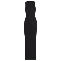 SOFT LOUNGE SLEEVELESS LONG DRESS | ONYX