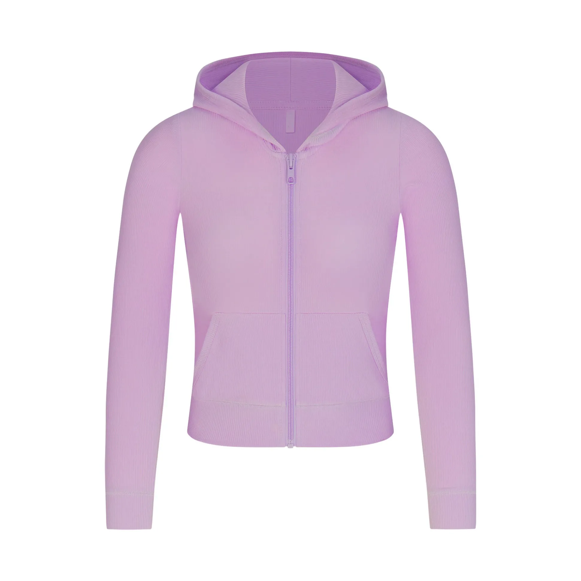 SOFT LOUNGE ZIP UP HOODIE | SUGAR PLUM