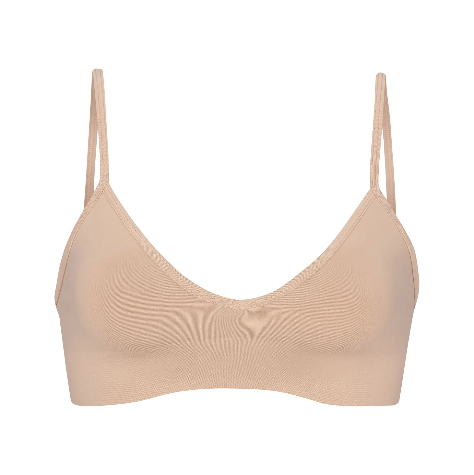 SOFT SMOOTHING SEAMLESS BRALETTE | CLAY