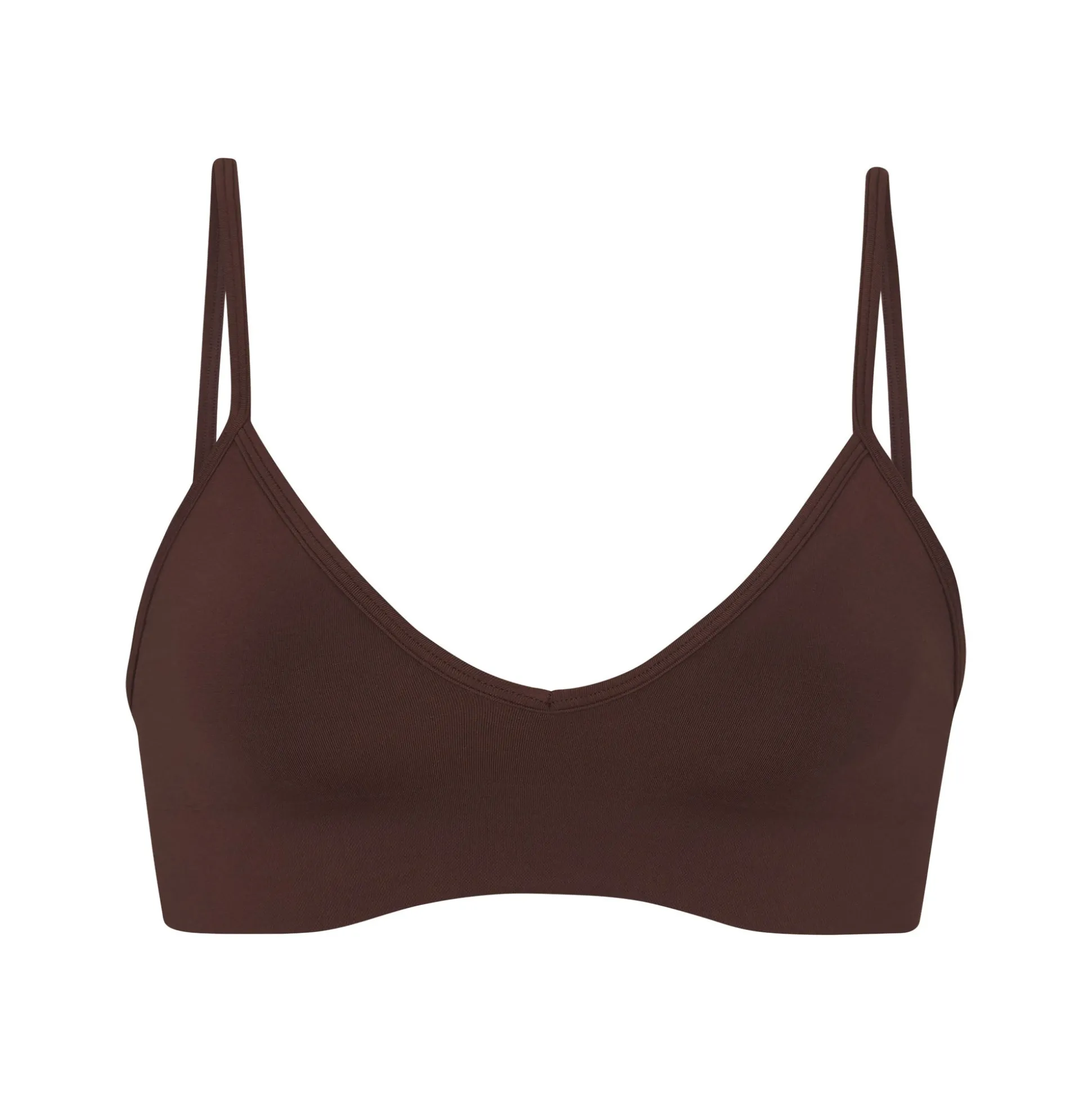 SOFT SMOOTHING SEAMLESS BRALETTE | COCOA