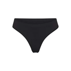 SOFT SMOOTHING SEAMLESS THONG | ONYX