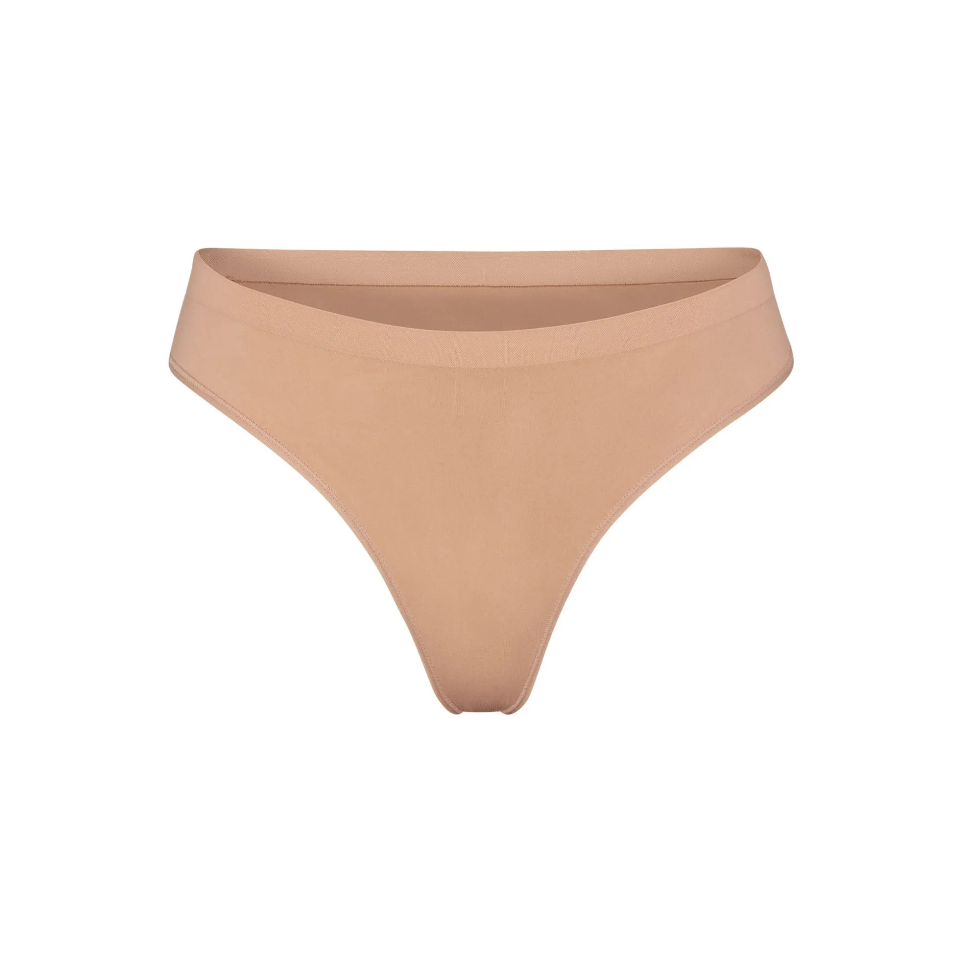 SOFT SMOOTHING SEAMLESS THONG | OCHRE