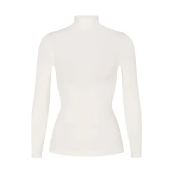 SOFT SMOOTHING SEAMLESS TURTLENECK TOP | MARBLE