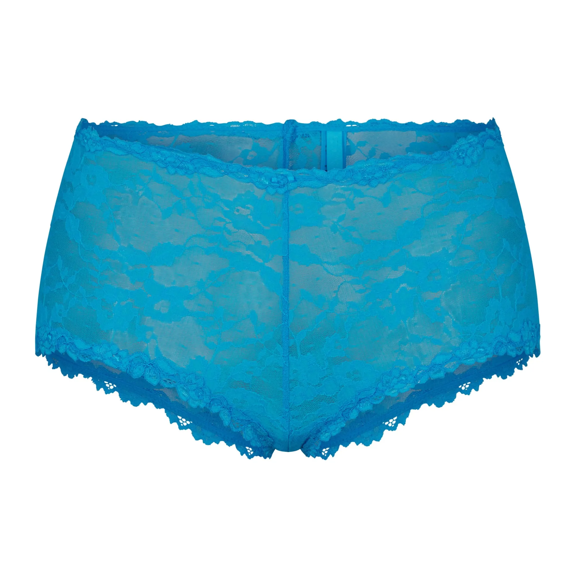 STRETCH LACE BOY SHORT | MYKONOS