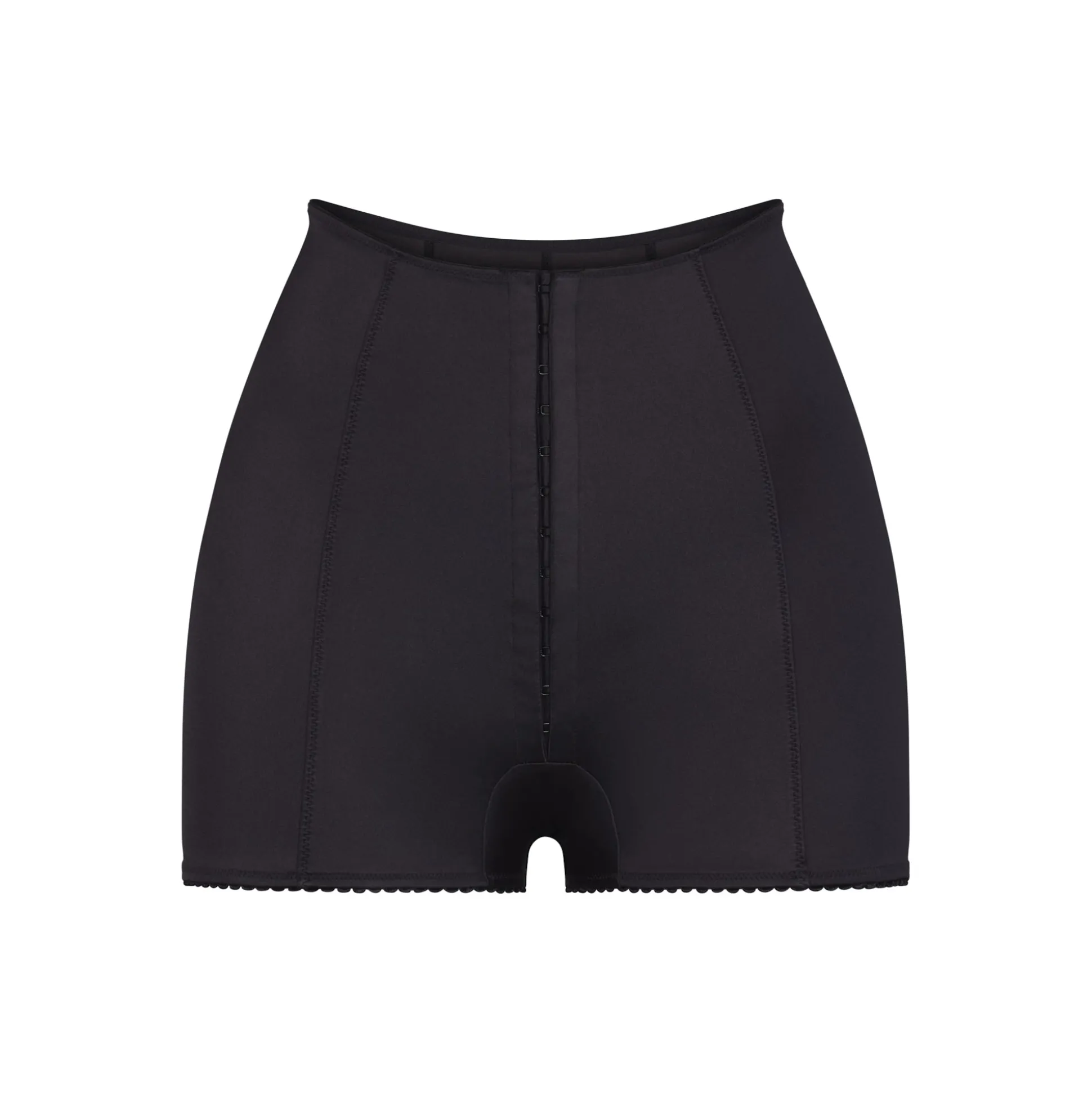 STRETCH SATIN HOT SHORT | ONYX