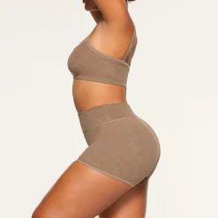 TERRY LOUNGE SEAMLESS SHORT SHORT | OXIDE