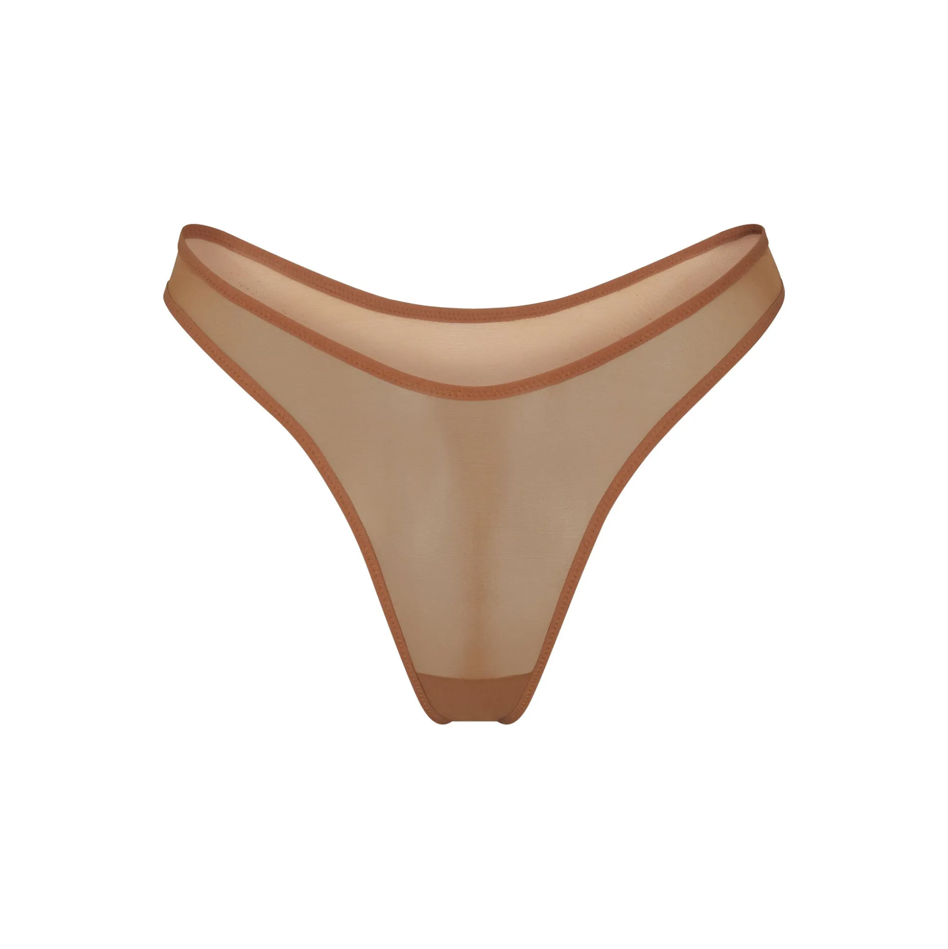 ULTRA FINE MESH THONG | BRONZE