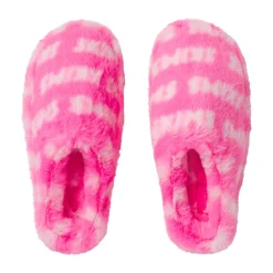 VALENTINE'S LOGO SLIPPER | NEON PINK LOGO