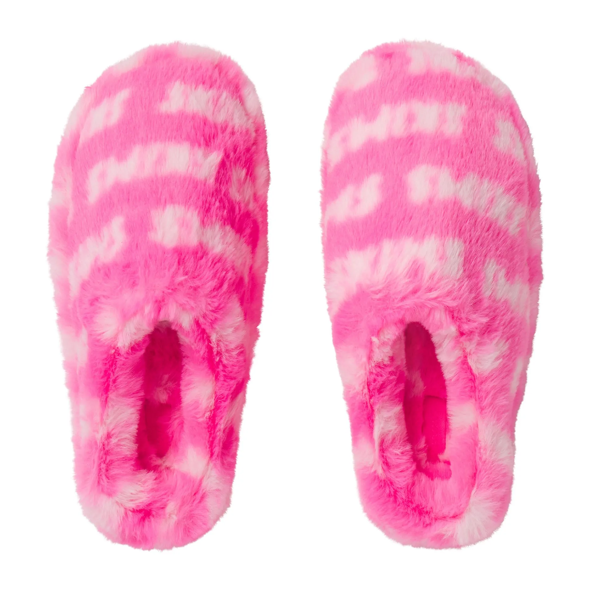 VALENTINE'S LOGO SLIPPER | NEON PINK LOGO