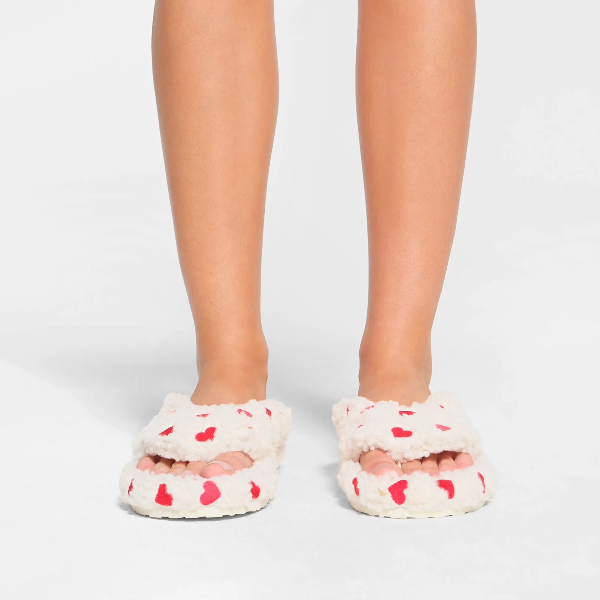 VALENTINE'S SLIPPER | RUBY AND MARBLE HEART