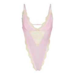 VELVET LACE TEDDY | CHERRY BLOSSOM