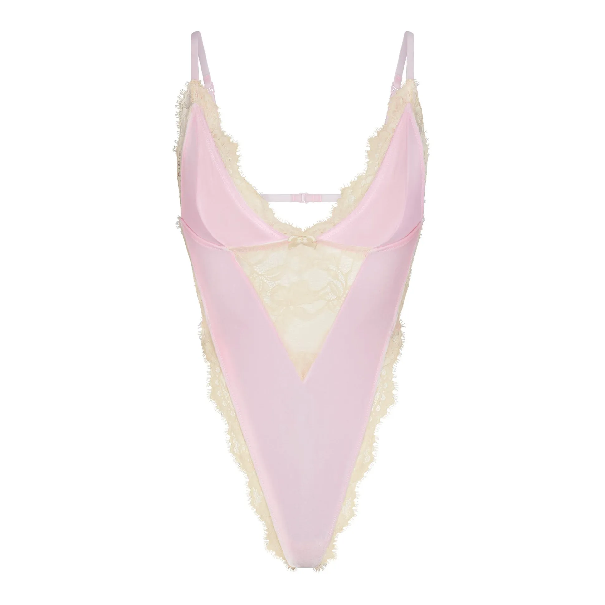VELVET LACE TEDDY | CHERRY BLOSSOM