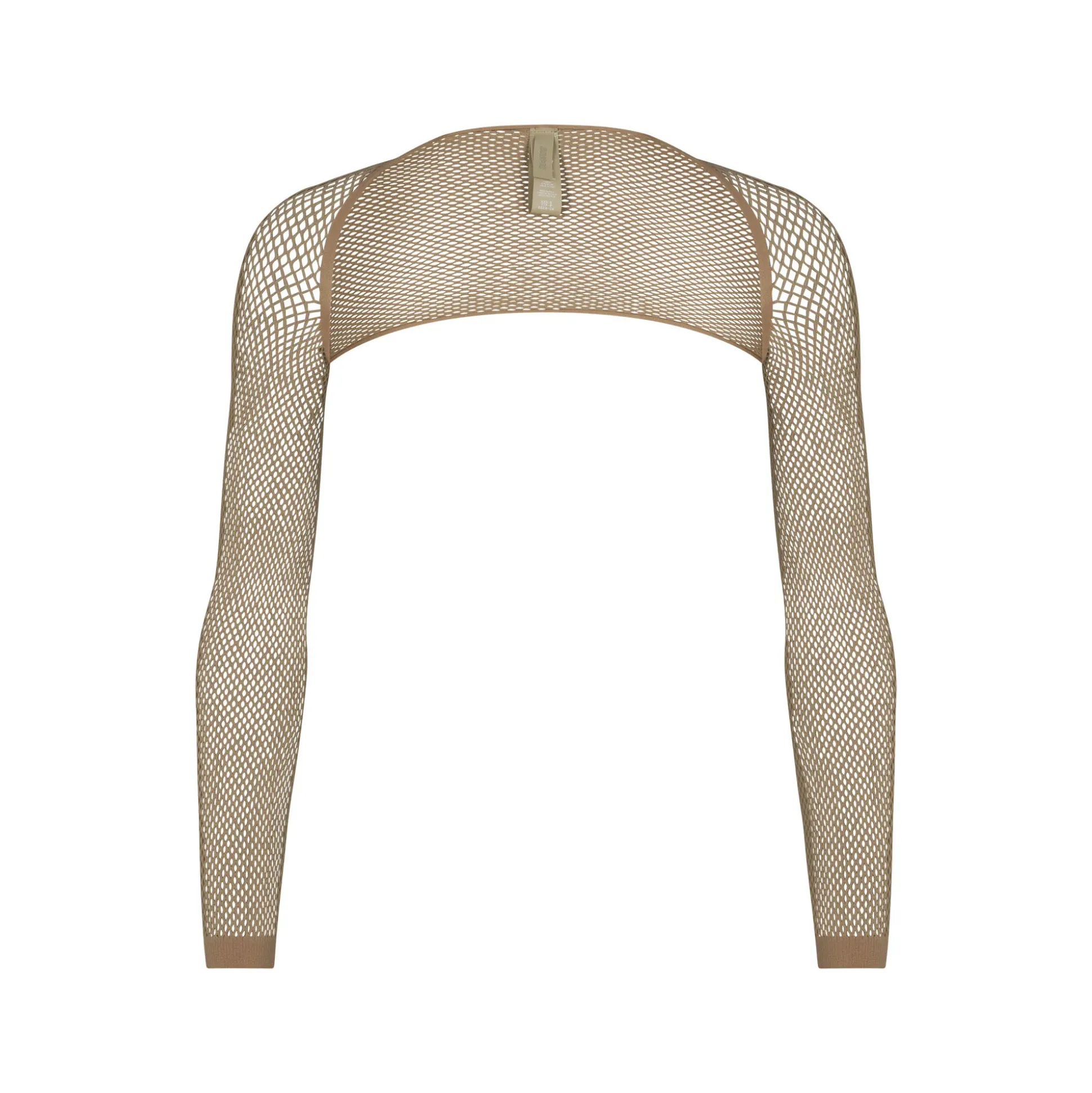 WARP KNIT COVER UP SHRUG | DESERT