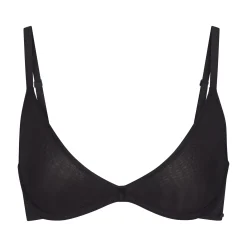 WEIGHTLESS SCOOP BRA | ONYX