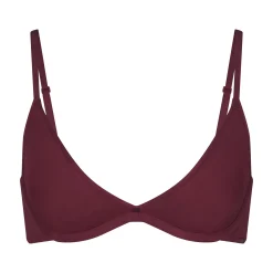 WEIGHTLESS SCOOP BRA | WINE