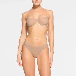 WEIGHTLESS STRAPLESS BRA | CLAY